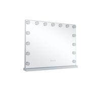 H&o Direct Rectangle Hollywood Led Lighted Vanity Mirror In White White One Size