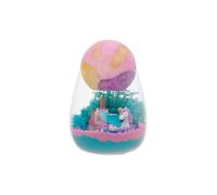 H&O Direct Unicorn & Castle DIY Terrarium Craft Kit for Kids Set with Moon Lamp H&O Direct Multicolor