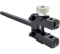 H&P Clamp Type Lathe Knurling Tool, 3/8" Square Shank, 3-25mm Capacity, Medium Pitch Hardened EN31 Knurls