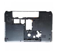 H-P M6 M6-1000 Laptop LCD Back Cover Bezel Palmrest Bottom Base Case Compatible Replacement 728670-001 686895-001 AP0U9000100(BLACK D COVER)