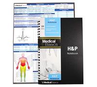 H&P Notebook - Medical History and Physical Notebook, 100 Medical Templates with Perforations