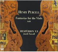 H. PURCELL - FANTASIAS FOR THE VIOLS 1680 - CD - K4z