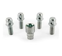 H & R 1452703KEY4 Rim Lock - Set of 4 Ball R13, M14 x 1.5 x 27 mm