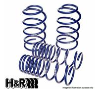 H&R Lowering Springs compatible with Volkswagen Transporter T5/T6 2/4WD from 1501kg FA-Load and up to 1560kg RA-Load 2003- FA40/RA40mm
