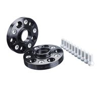 H&R DRA-System Wheel spacer set 100mm per axle - Bolt pattern 5x112 - Hub 57,1mm - Bolt size M14x1,5 - compatible with Audi/Ford/Bentley/Seat/Skoda/Volkswagen - Black