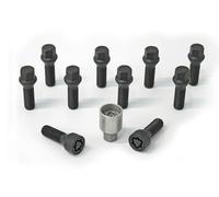 Wheel Bolt Set 10 Pieces M14x1.25 40mm 60 Degree 17mm Hex Lug - H&R B14254001SET