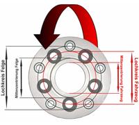 H&R 50595665 Wheel spacer