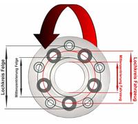 H&R 407557252 Wheel spacer