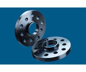 H&R DR-System Wheel spacer set 16mm per axle - Bolt pattern 5x112 - Hub 66,5mm - Bolt size M14x1,5 - compatible with Audi/Volkswagen - Black