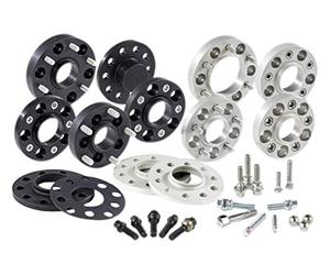 H&R DR-System Wheel spacer set 20mm per axle - Bolt pattern 5x100/112 - Hub 57,1mm - Version A - Bolt size M14x1,5 - compatible with Audi/Seat/Skoda/Volkswagen