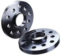 H&R DR-System Wheel spacer set 20mm per axle - Bolt pattern 5x100 - Hub 57,1mm - Version B - Bolt size M14x1,5 - compatible with Audi/Seat/Skoda/Volkswagen - Black