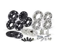 H&R DRA-System Wheel spacer set 100mm per axle - Bolt pattern 5x112 - Hub 57,1mm - Bolt size M14x1,5 - compatible with Audi/Ford/Bentley/Seat/Skoda/Volkswagen - Black