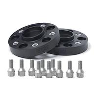 H&R DRA-System Wheel spacer set 40mm per axle - Bolt pattern 5x112 - Hub 66,5mm - Bolt size M12x1,5 - compatible with Chrysler/Mercedes - Black