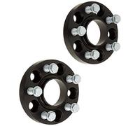 H&R DRA-System Wheel spacer set 44mm per axle - Bolt pattern 5x112 - Hub 66,5mm - Bolt size M14x1,5 - compatible with Audi/Porsche/Volkswagen - Black