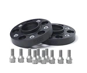 H&R DRA-System Wheel spacer set 50mm per axle - Bolt pattern 4x108 - Hub 57,1mm - Bolt size M14x1,5 - compatible with Audi - Black