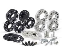 H&R DRA-System Wheel spacer set 60mm per axle - Bolt pattern 4x108 - Hub 57,1mm - Bolt size M14x1,5 - compatible with Audi - Black