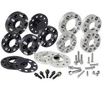 H&R DRA-System Wheel spacer set 80mm per axle - Bolt pattern 4x100 - Hub 57,1mm - Bolt size M12x1,5 - compatible with Volkswagen - Black