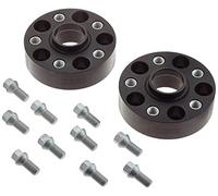 H&R DRA-System Wheel spacer set 80mm per axle - Bolt pattern 5x112 - Hub 57,1mm - Bolt size M14x1,5 - compatible with Audi/Ford/Bentley/Seat/Skoda/Volkswagen - Black