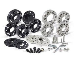 H&R DRA-System Wheel spacer set 80mm per axle - Bolt pattern 5x120 - Hub 72,5mm - Bolt size M14x1,5 - compatible with BMW - Black