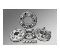 H&R DRM-System Wheel spacer set 90mm per axle - Bolt pattern 6x139,7 - Hub 106,5mm - Bolt size M12x1,5 - compatible with Mazda/Opel/Volkswagen