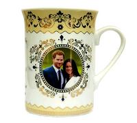 H.R.H. Prince Harry & Meghan Markle Royal Wedding 19th May 2018 Commemorative Fine China Mug