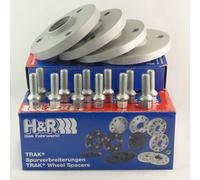 H&R Lane Widening 30/36mm Silver - for