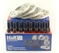 H&R Wheel Spacers 30Mm Silver For Logan Clio Espace Laguna Megane