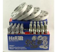 H&R DRA-System Wheel spacer set 40mm per axle - Bolt pattern 5x120 - Hub 72,5mm - Bolt size M12x1,5 - compatible with BMW