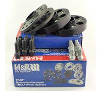 H&R Lane Widening 40/44mm, Black for Audi Q5 SQ5 Type 8R 8R1 Q7 SQ7