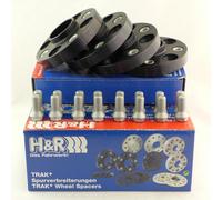 H&R Wheel Spacers 40Mm Black For Arosa Ibiza Golf Vento Passat Polo Lupo