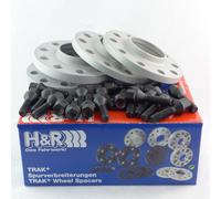 H&R Lane Widening Front+Rear ABE for BMW 20/40mm Silver/Black White