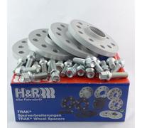 H&R Lane Widening Front+Rear ABE for Mercedes GLS Type 166 24mm Silver
