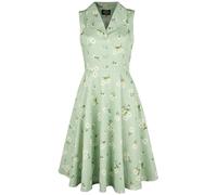 H&R London Timea Swing Dress Midi Dress mint S
