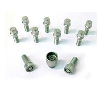 H&R Wheel bolt Set Taper-Head M14x1.25 - Length 35mm - 10 pcs. - incl. wheel-locks