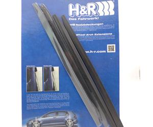 H&R Wheel Cover Fender Extension Wheel Arch Molding 7mm Black 4 Pcs. FIT03
