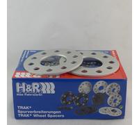 H&R Wheel Spacer 10mm Silver for BMW X5 1 Series 3 5 6 (2 Discs)