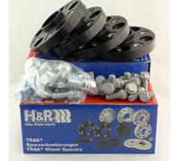 H&R Wheel Spacer Flange Adaptor 50/60mm Black For Amarok Typ 2H/2HS2 T5 T6