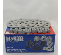 H&R Wheel Spacers 10/10Mm Silver For Escort Fiesta Focus Ka Mondeo Puma M...