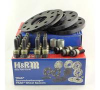 H&R Wheel Spacers 10/36mm Black for Porsche 981 982 986 987 991 996 997