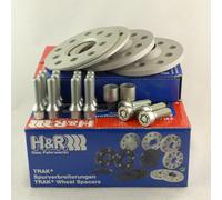 H&R Wheel Spacers 10/36mm Silver for Renault Clio D Type R Smart