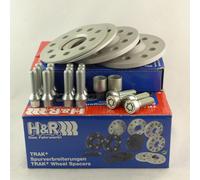 H&R Wheel Spacers 10/40Mm Silver For Opel Kadett Meriva Tigra Vectra