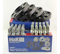H&R Wheel Spacers 100/100mm Black for BMW 5 Series 5/D (E39)