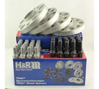 H&R Wheel Spacers 100/100mm Silver for A-Class C-Class CLA SL S-Class CL