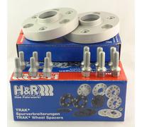 2x50mm wheel spacers H&R 10053570 fits smart Cabriolet (450) City Coupe (450) Cr