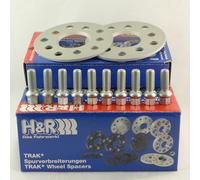 H&R 10mm Silver Wheel Spacer Set For A4 A5 A6 A7 Crossfire Vito