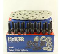 H&R Wheel Spacers 16/16mm Silver for BMW 3 Series E30 3/1 3/R