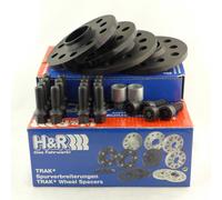 H&R Wheel Spacers 20mm Black for W202 203 207 CLK W210 211 212 CLS Infinit