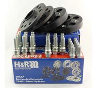H&R Wheel Spacers 20/44Mm Black For Q5 SQ5 Type 8R 8R1 Q7 SQ7 4M