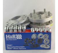 H&R Wheel Spacers 20/50mm Silver for Landrover Evoque LV Velar LY