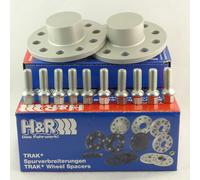 H&R Wheel Spacers 20mm Silver for R230 SL E-Class W211 W212 CLS 218 219